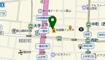 ミキハウス富山大和店の地図画像