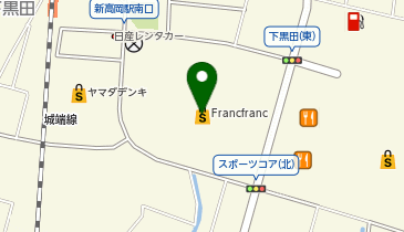 無印良品イオンモール高岡店の地図画像