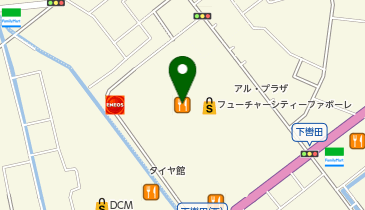 H&Mフューチャーシティ・ファボーレの地図画像