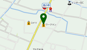 ワークマンプラス黒部店の地図画像