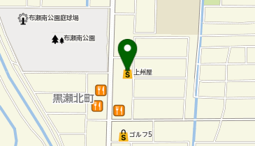 上州屋新富山空港通り店の地図画像