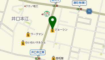ジョーシン高岡蓮花寺店の地図画像