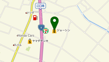 ジョーシン魚津店の地図画像