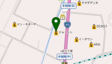 ジョーシン射水店の地図画像