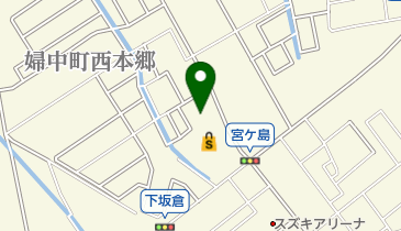 アクタス富山店の地図画像