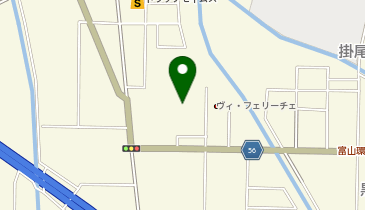 神島リビング富山店の地図画像