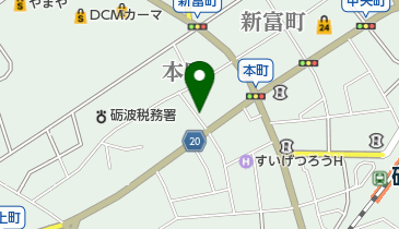 (株)五島書店の地図画像