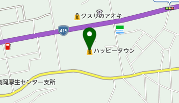 ハッピーブックスの地図画像