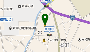 本とおもちゃのアスモの地図画像