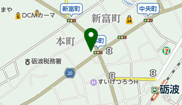 上野書店の地図画像