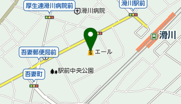 ブックスハヤカワの地図画像