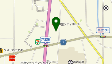 (株)文苑堂書店戸出店の地図画像