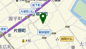 万国堂高岡大仏前店の地図画像