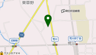 明文堂書店朝日店の地図画像