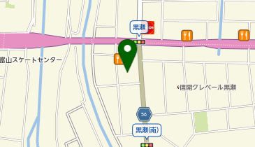 ブックオフ富山黒瀬店の地図画像