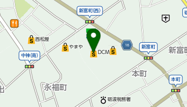Can★Do DCM砺波店の地図画像