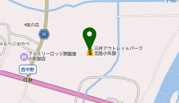 ABC MART OUTLET北陸小矢部店の地図画像