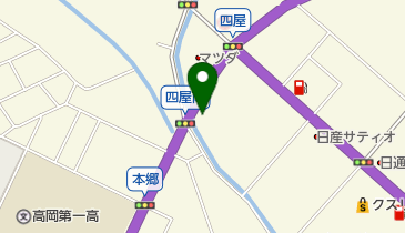 富山日産高岡支店の地図画像