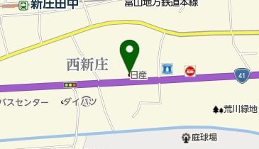 富山日産本社営業部の地図画像