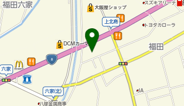 日産サティオ富山高岡インター店の地図画像