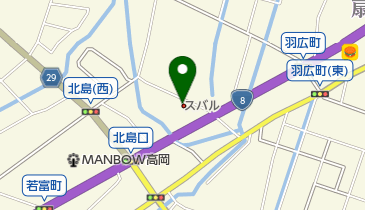 北陸スバル自動車高岡店の地図画像