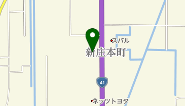 フォルクスワーゲン富山新庄の地図画像