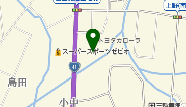 トヨタカローラ富山カーロッツ富山の地図画像