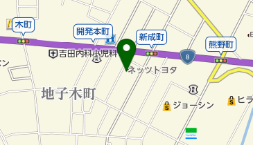 ネッツトヨタ富山高岡店の地図画像