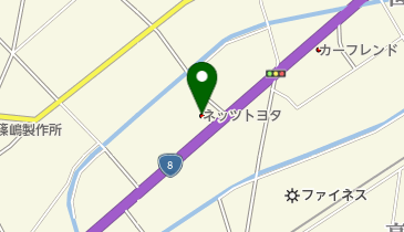 ネッツトヨタ富山高岡西店の地図画像