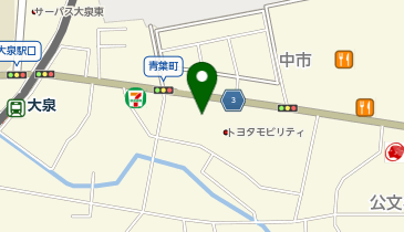 トヨタモビリティ富山中古車Garage山室の地図画像