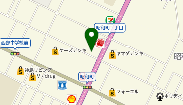 トヨタモビリティ富山高岡の地図画像