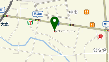 トヨタモビリティ富山Y-town山室の地図画像
