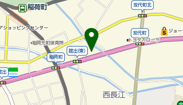 トヨタモビリティ富山稲荷の地図画像