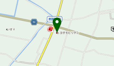 トヨタモビリティ富山黒部の地図画像