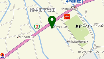 ネッツトヨタ富山婦中店の地図画像
