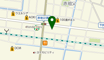 Honda Cars北陸U-Select高岡の地図画像