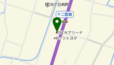 スズキ自販富山U&rsquo;s STATION高岡156の地図画像