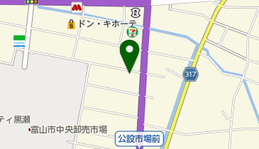 スズキ自販富山U&rsquo;s STATION富山の地図画像