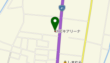 スズキアリーナ富山南の地図画像