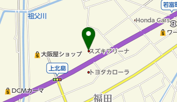 スズキアリーナ高岡インターの地図画像