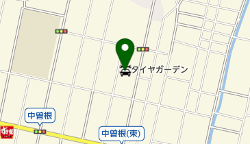 タイヤガーデン新港タイヤの地図画像