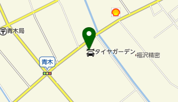 タイヤガーデン入善の地図画像