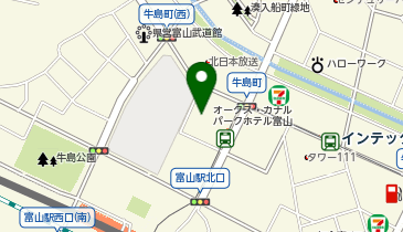 Jネットレンタカー富山駅北口店の地図画像