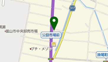 カーコンビニ倶楽部富山インター掛尾店の地図画像