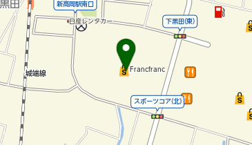 銀だこイオンモール高岡西館店の地図画像