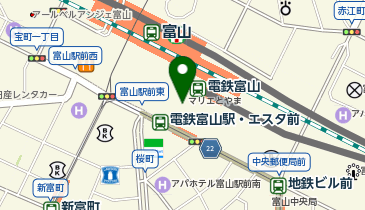 31アイスクリームマリエとやま店の地図画像