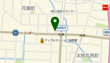 とんかつ神楽坂さくら富山花園店の地図画像
