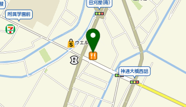 かつや富山五福店の地図画像