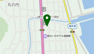 割烹三喜の地図画像