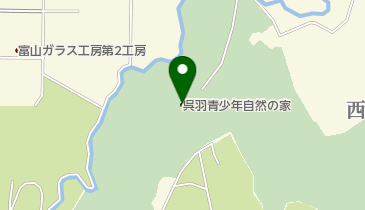 富山県呉羽青少年自然の家の地図画像
